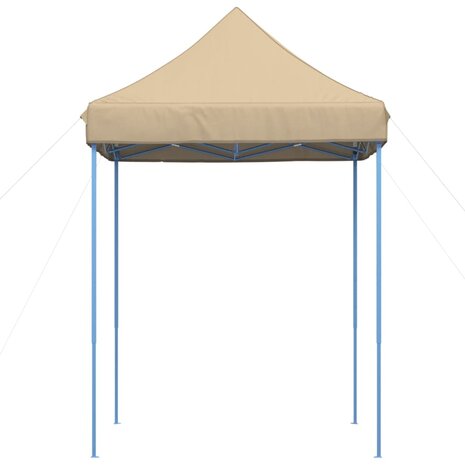 Partytent inklapbaar pop-up 200x200x306 cm beige 4