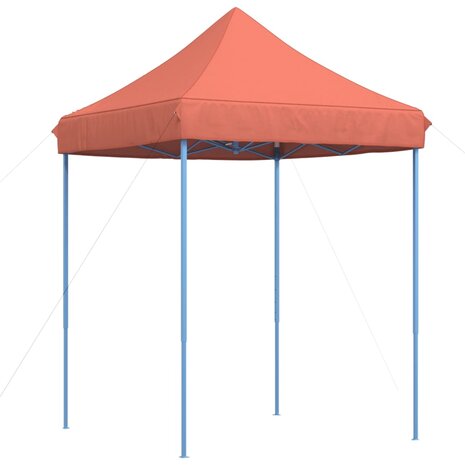 Partytent inklapbaar pop-up 200x200x306 cm terracotta 5
