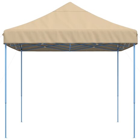 Partytent inklapbaar pop-up 410x279x315 cm beige 4