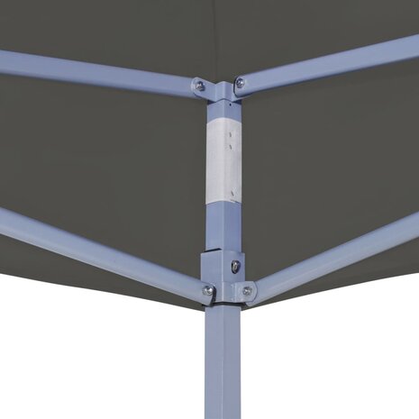 Vouwtent pop-up 3x3 m antraciet 3