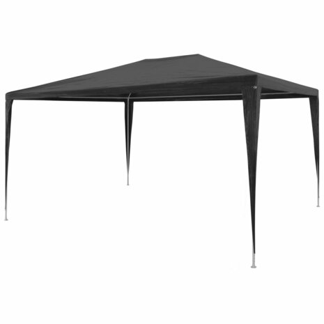 Partytent 3x4 m PE antraciet 1