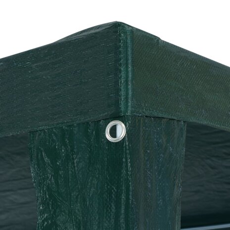 Partytent 3x3 m PE groen 4