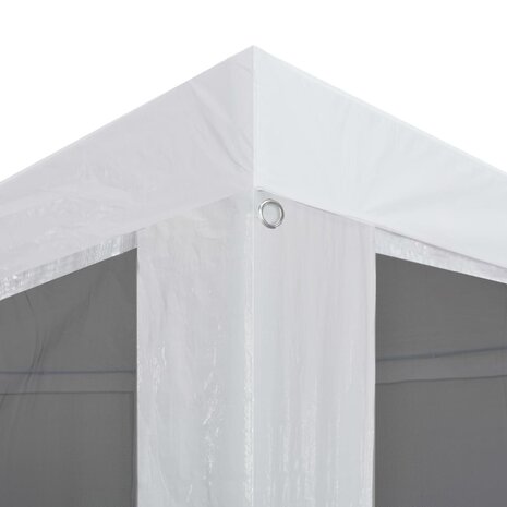 Partytent met 4 mesh zijwanden 3x3 m 4