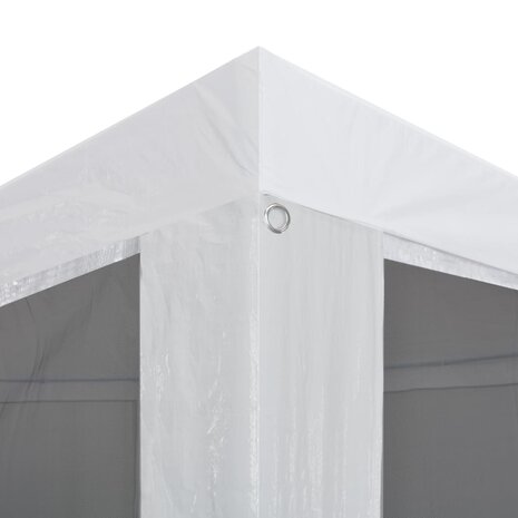 Partytent met 6 mesh zijwanden 6x3 m 3