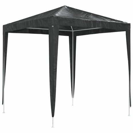 Partytent professioneel 2x2 m antraciet 2