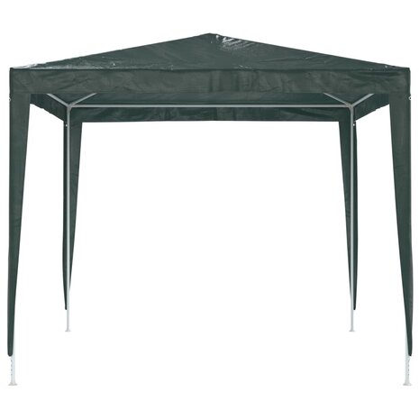 Partytent professioneel 90 g/m² 2,5x2,5 m groen 4