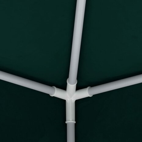 Partytent met zijwanden professioneel 90 g/m² 2,5x2,5 m groen 5