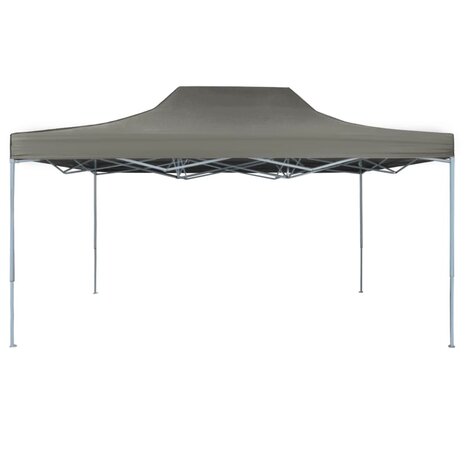 Partytent inklapbaar 3x4 m staal antraciet 2