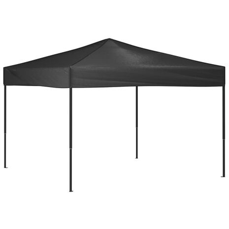 Partytent inklapbaar 3x3 m antracietkleurig 2