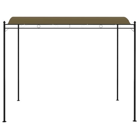 Zonneluifel 180 g/m² 3x2,4 m taupe 4