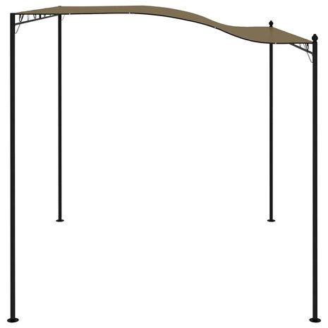 Zonneluifel 180 g/m² 3x2,4 m taupe 5
