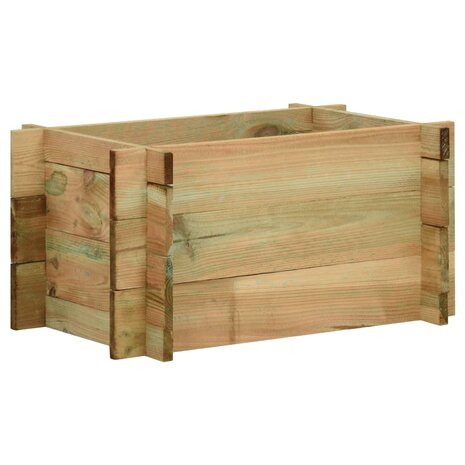Plantenbak 40 cm geïmpregneerd grenenhout 1