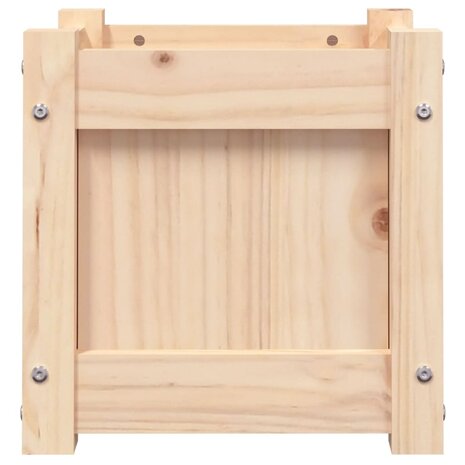 Plantenbak 31x31x31 cm massief grenenhout 5