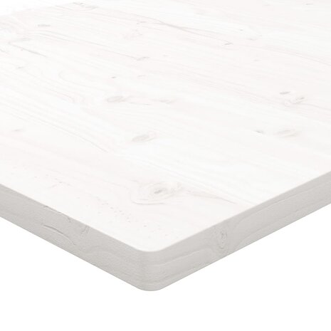 Bureaublad 110x55x2,5 cm massief grenenhout wit 5