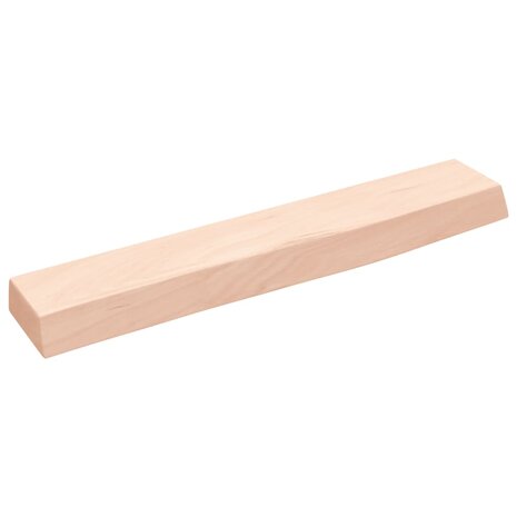 Wandschap 60x10x4 cm onbehandeld massief eikenhout 2
