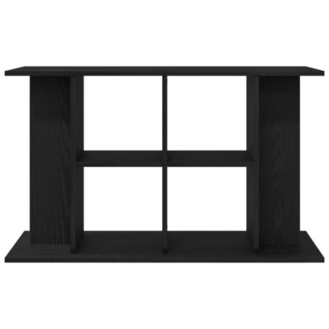 Aquariumstandaard 100x40x60 cm spaanplaat zwart eikenkleurig 5