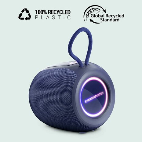 Draagbaar luidsprekersysteem Energy Sistem 458295 Blauw 10 W Bluetooth luidspreker 4