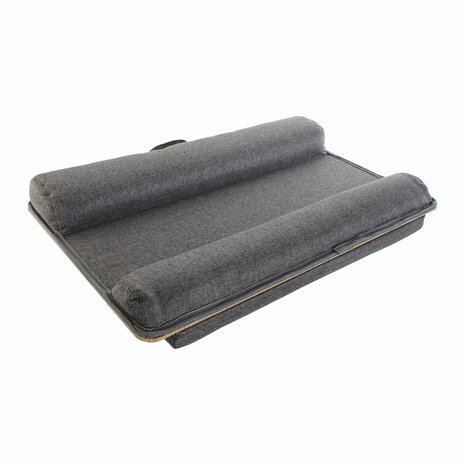 Dienblad Home ESPRIT Polyester Hout MDF 55 x 35 x 7 cm 3