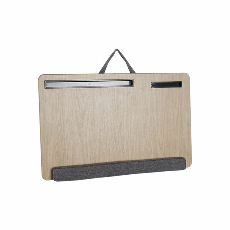 Dienblad Home ESPRIT Polyester Hout MDF 55 x 35 x 7 cm 5