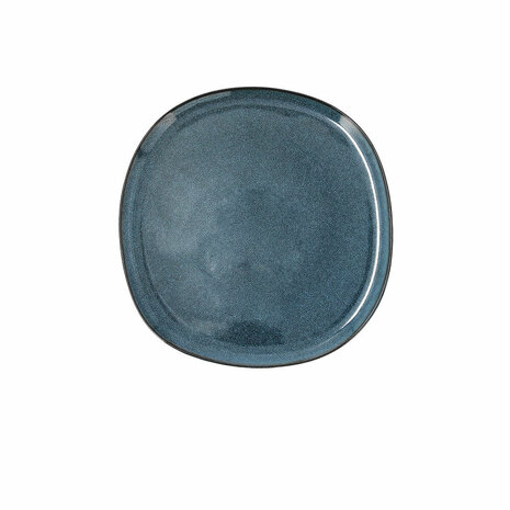 Dinerbord Bidasoa Ikonic Blauw Keramisch 20,2 x 19,7 x 1,3 cm (6 Stuks) (Pack 6x) 1