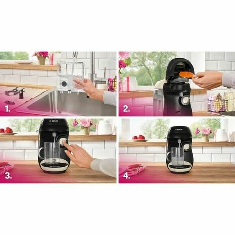Capsule Koffiemachine BOSCH TAS107E 1400 W 700 ml 6