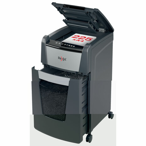 Papierversnipperaar Microsnippers Rexel AutoFeed+ 225M 60 L 2