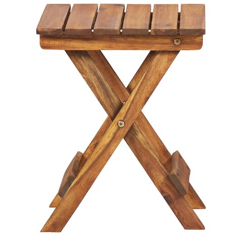 Plantenstandaard 30x30x38 cm massief acaciahout   3