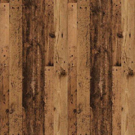 Eettafel 120x60x76 cm bewerkt hout oud houtkleurig 8