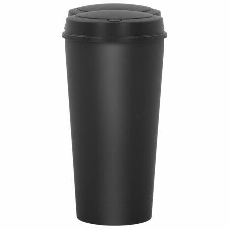 Prullenbak dubbel 50 L zwart 4