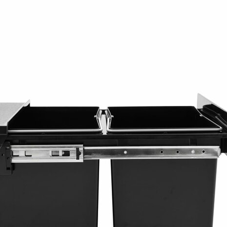 Inbouwprullenbak uittrekbaar soft-close 36 L 6