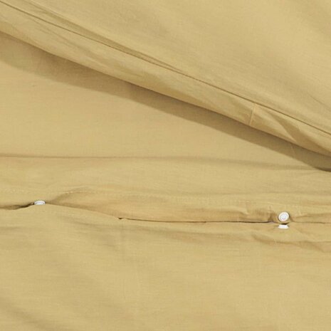 Dekbedovertrekset 135x200 cm katoen taupe 8