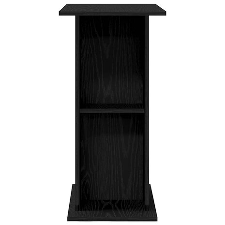 Aquariumstandaard 60,5x36x72,5 cm spaanplaat zwart eikenkleurig 6