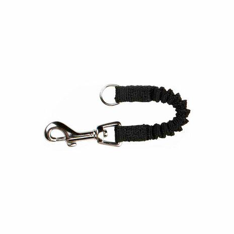 Hondenriem Trixie Zwart S/M 21 cm Schokdemper 1