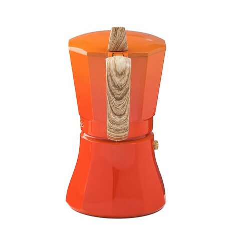 Percolator Oroley Petra Oranje Aluminium 9 Kopjes 3