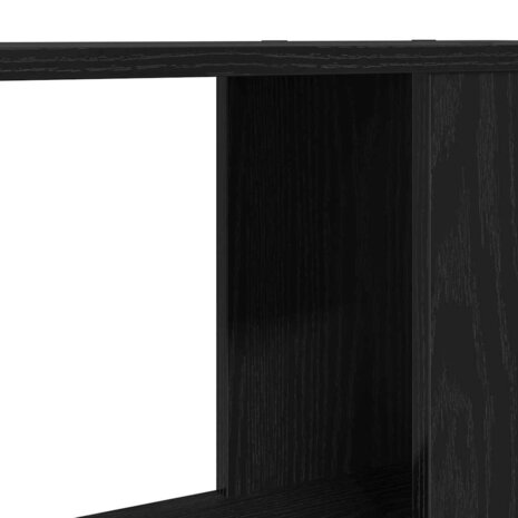 Tv-meubel 60x24x32 cm spaanplaat zwart eikenkleurig 8