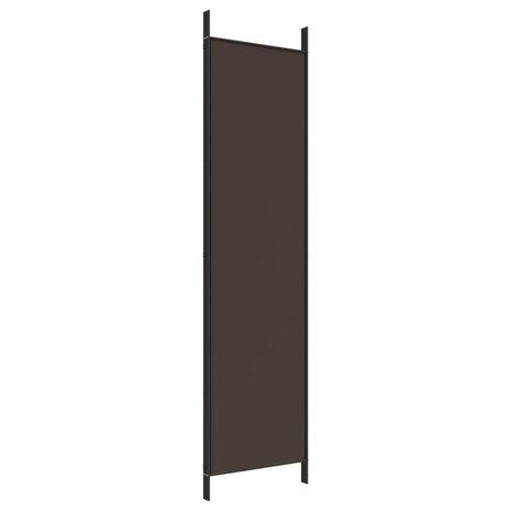  Kamerscherm met 3 panelen 150x200 cm stof bruin 6