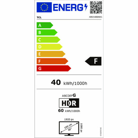 Smart TV TCL 40S5400A HD 40" LED 9
