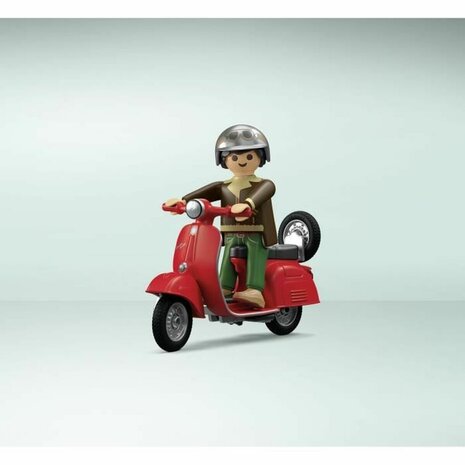Playset Playmobil Vespa Retro Garage 4