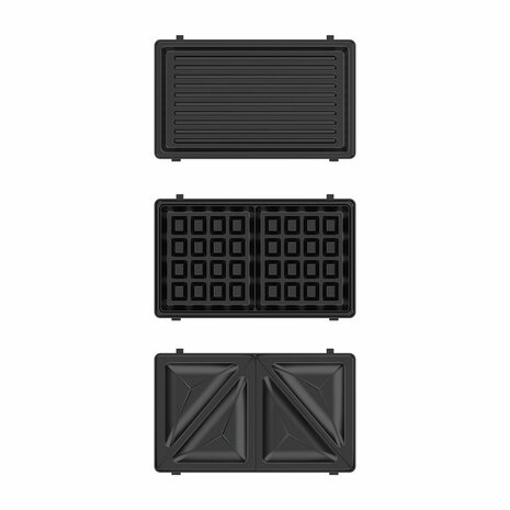 Tosti-ijzer Black & Decker BXSA754 Zwart 3