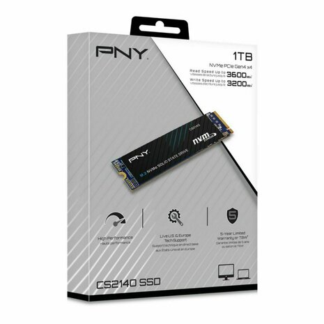 Hard Drive PNY CS2140 SSD 1 TB SSD 2