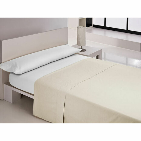 Dekbedovertrek Happy Home MIX COLORS Beige Bed van 90 1