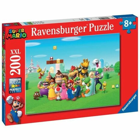 Puzzel Ravensburger SUPER MARIO 200 Onderdelen 1
