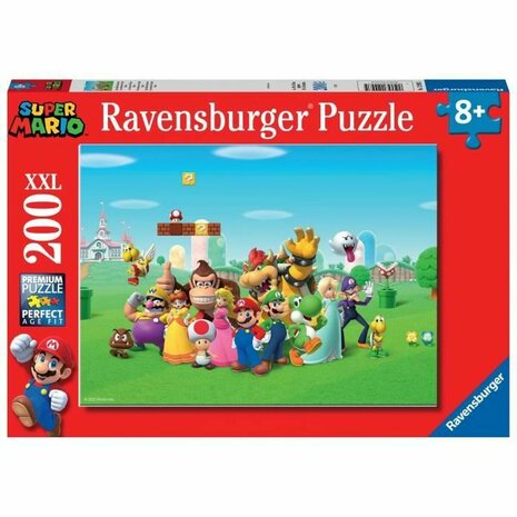 Puzzel Ravensburger SUPER MARIO 200 Onderdelen 3
