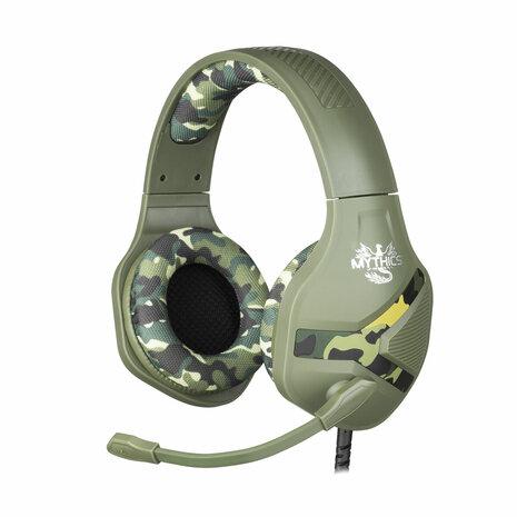 Hoofdtelefoon met microfoon KONIX KX MY UNIV NEMESIS CAMO Zwart Multicolour 1