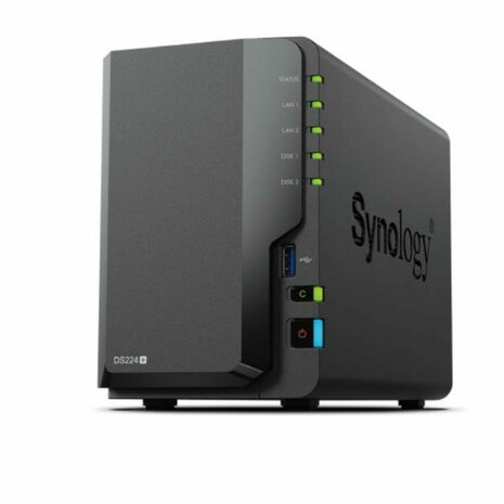 Netwerkopslag Synology DS224P Zwart Intel Celeron J4125 2