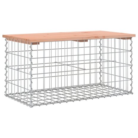 Tuinbank schanskorfontwerp 83x44x42 cm massief douglashout 2