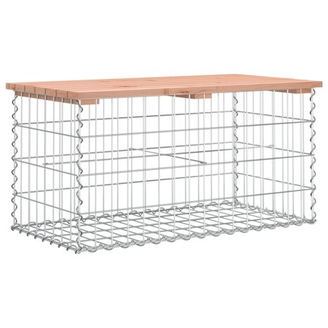Tuinbank schanskorfontwerp 83x44x42 cm massief douglashout 5