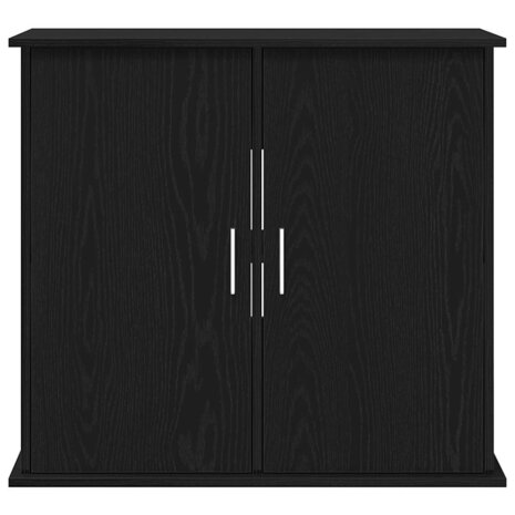 Aquariumstandaard 81x36x73 cm spaanplaat zwart eikenkleurig 6