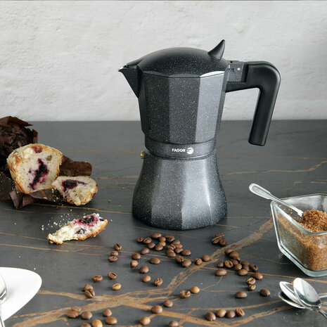 Percolator Fagor Zwart Aluminium 5