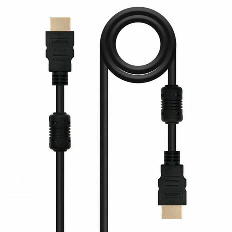 HDMI-Kabel NANOCABLE 10.15.1802 Zwart 1,8 m 1